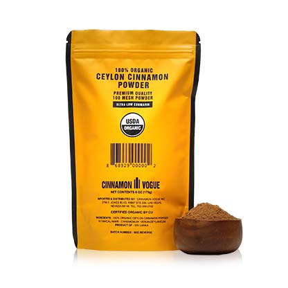 Sevenhills Wholefoods Organic Raw Cinnamon Powder (True Ceylon