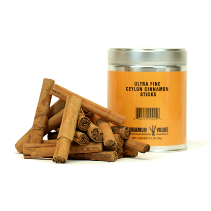 Cinnamon Vogue Organic Ceylon Cinnamon Sticks