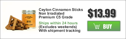 Ceylon Cinnamon sticks