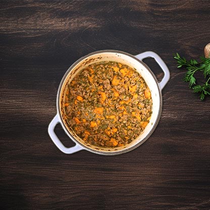 Beef and sweet potato dog food recipe hot sale