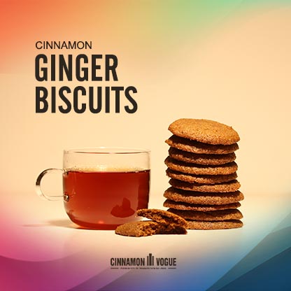 cinnamon ginger biscuit