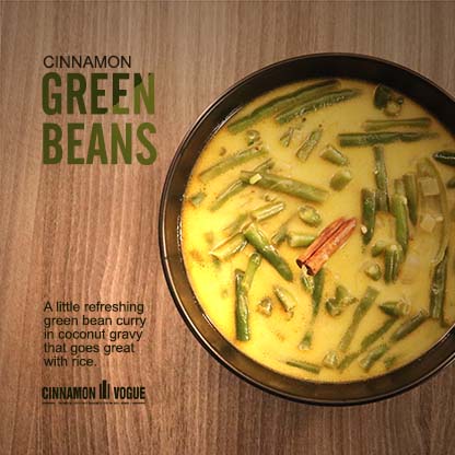 cinnamon green beans