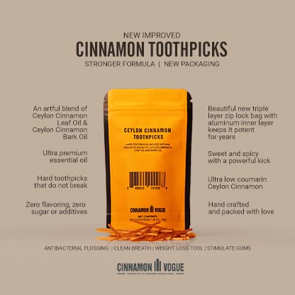 cinnamon oil for toothpicks