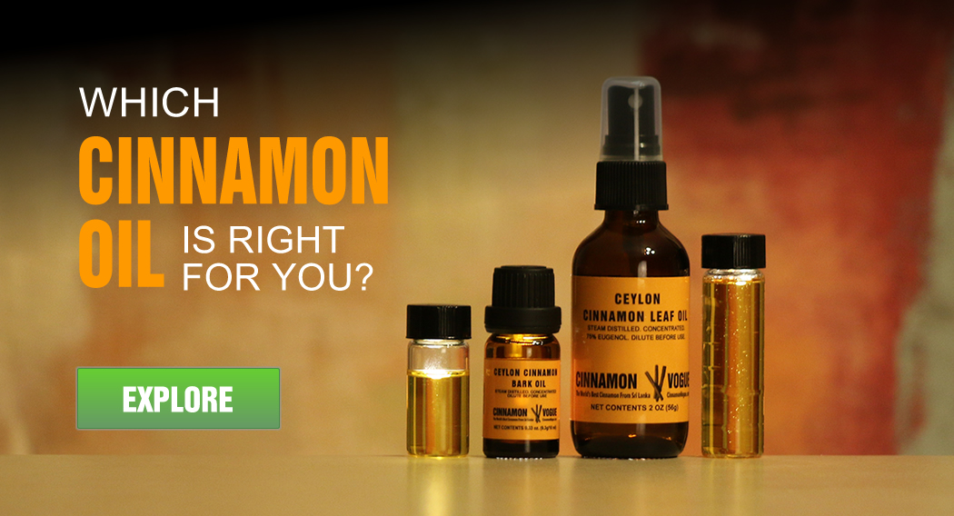 cinnamon bark and leaf oil